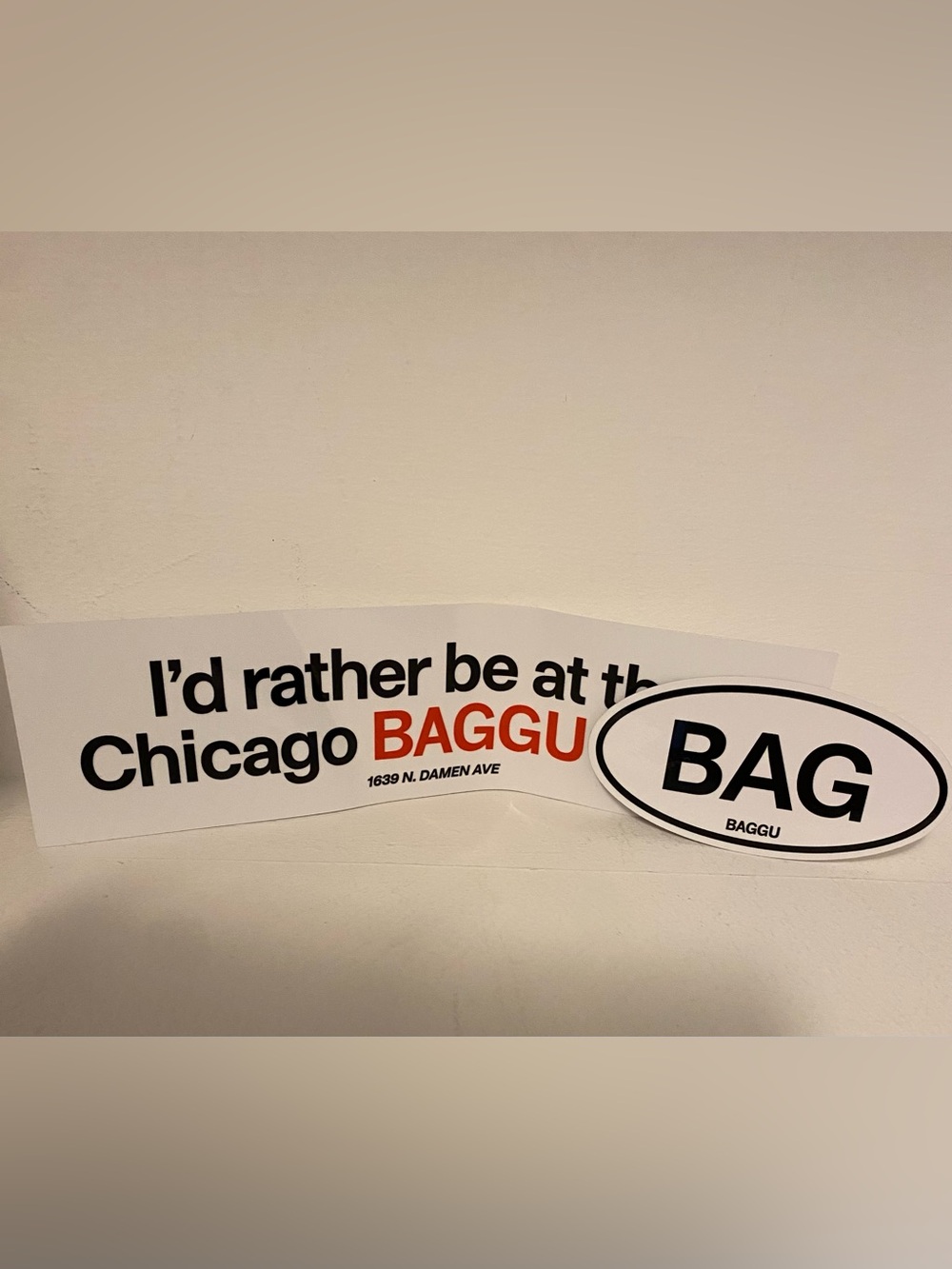 BAGGU Stickers